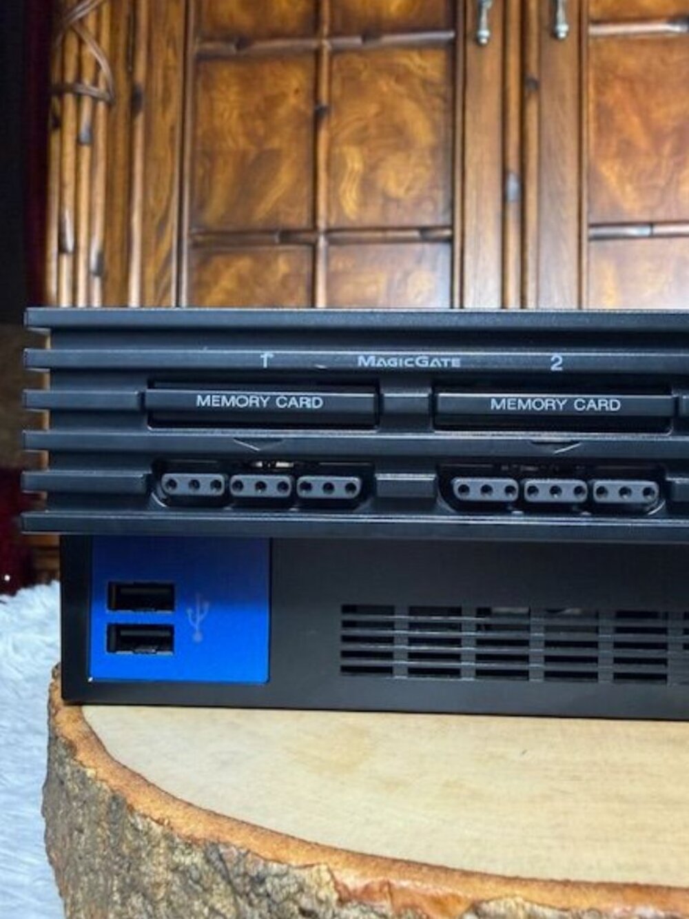 PS2 PlaySation 2 SCPH-50001/N + Controller + Sony Wireless Headphones & Charger - Picture 5 of 16